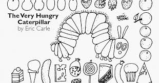 Hungry caterpillar coloring page impressive very. Eric Carle Coloring Pages