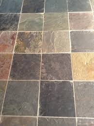 can you stain slate floors a darker color