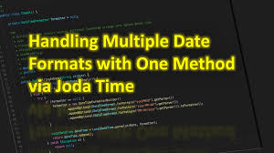 handling multiple date formats with one