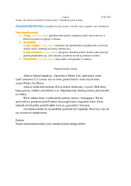 3596543Charakterystyka Aslana instrukcja Lekcja 8.04.2021 - Pobierz pdf z  Docer.pl