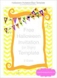 Free Halloween Invitation Templates Dfoto Me