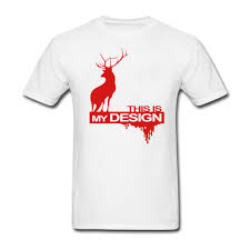 Us 12 72 47 Off Humor Sayings Organizer This Is My Design On Mens T Shirt Natural Cotton Short Mens T Shirt Red Deer 2019 Luxury Shirts In T Shirts