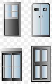 Glass Door Vector Art Png Images Free
