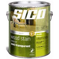 sico exterior water based wood stain