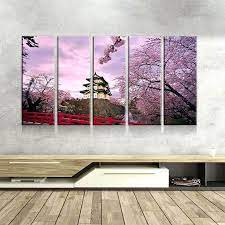Cherry Blossom Japan Wall Art Cherry