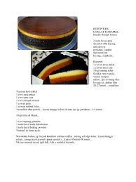 Saya juga membuat rujukan di blog spices journey. Resepi Kek Coklat Karamel