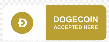 Dogecoin core, on the other hand, is a full wallet. Dogecoin Accepted Here Sign Dogecoin Accepted Here Sticker Hd Png Download 1920x657 6159909 Pngfind