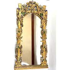 Gilded Hollywood Regency Wall Mirror