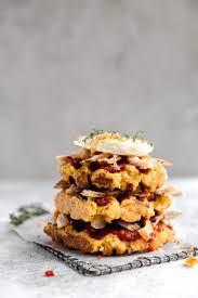From leftover ham and cornbread casserole recipe madame deals. Leftover Cornbread Stuffing Waffles Recipe Well Seasoned Studio