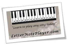 Early blues & rock songs for piano. Letter Note Player