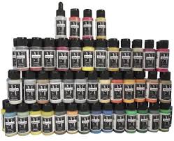 Badger Air Brush Company Minitaire Color Paint Set With