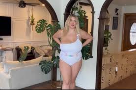 I did a Shein plus-size swimsuit haul - they have the best options and  people love my gorgeous curves | The US Sun