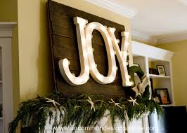 Joy To The World Holiday Mantel