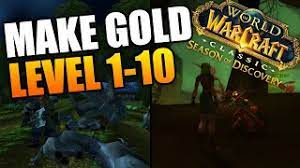 How To Make Gold From Level 1-10 in Season of Discovery - YouTube