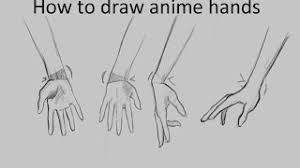 Drawing anime male and female hands. How To Draw Anime Hands Youtube