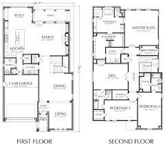 Two Story Housing Floor Plans