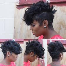 Mostly seen on the heads of dusky beauties, this hairstyle is created by weaving the extensions into the natural hair. 50 Short Hairstyles For Black Women Stayglam