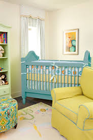 Yellow And Blue Nursery Transitional