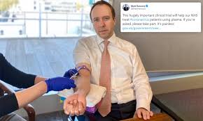 Matt was elected conservative mp for west suffolk in may 2010. Health Secretary Matt Hancock Shares Photo Of Himself Taking Part In Painless Clinical Trial Daily Mail Online