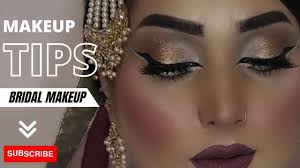 bridal makeup with arabic look baraat