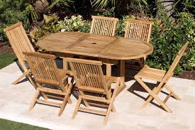 1 7m Oval Table 6 Neptune Chairs Teak