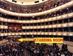 Ich Kann Nicht Sitzen Standing Room At The Vienna State