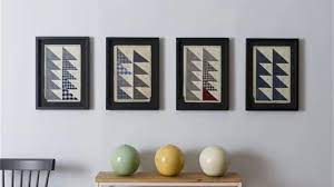 How To Arrange 4 Frames On A Wall A