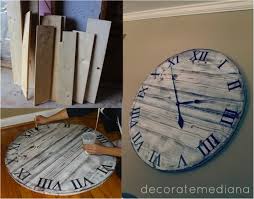 Diy Giant Pottery Barn Wall Clock For