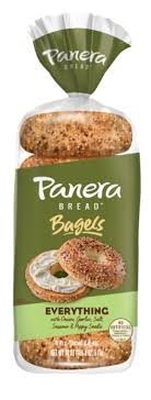 panera bread bagels everything pre
