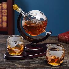 Larsen Whiskey Decanter Globe And