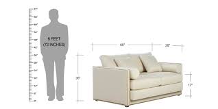 ethnic fabric 2 seater sofa in beige