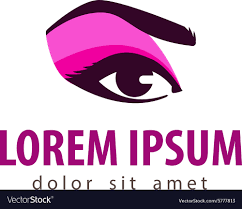 makeup logo design template cosmetic