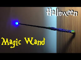How To Make A Magic Wand Wand Glowing Youtube