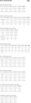 nike apparel size charts pro tips by
