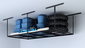 overhead garage storage racks diy