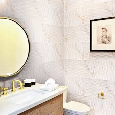 Bold Bathrooms Using Porcelain Tile