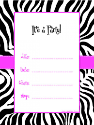 Printable Party Invitation Templates Download Them Or Print