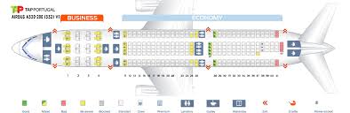 Seat Map Airbus A330 200 Tap Portugal Best Seats In The Plane