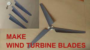 make mini wind turbine propeller blades