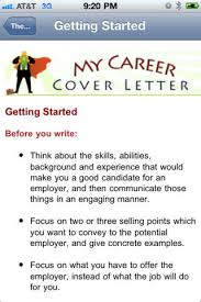 My Cover Letter Free Iphone Ipad App Market