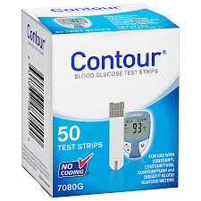 contour blood glucose test strips