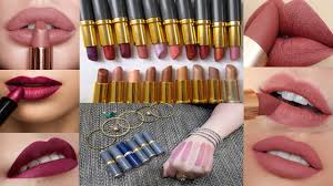 medora 6 lipstick shades swatches matte