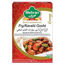 fry karahi gosht masala mehran foods