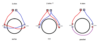 The difference between 2 ohm and 4 ohm subwoofers is not great and they will produce a similar quality of sound if run in the same wattage. Please Tell My What Is Wrong About The Middle 2 Ohm Wiring Single Dvc 2 Ohm Subwoofer Carav