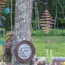 Coiled Copper Wind Chimes The Navage