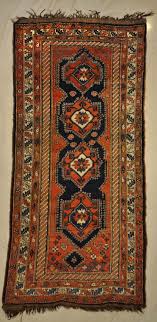 antique persian kurdish rug wool