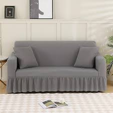 Solid Elegant Stretch Sofa Cover