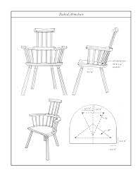 white oak stick chair