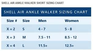 Shell Air Ankle Cast Walker Tall Medium
