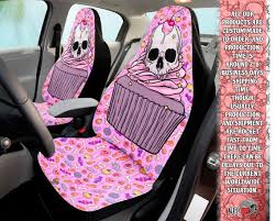 Buy Pastel Goth Car Accessories Skull